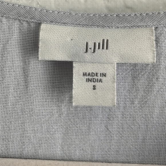 J. Jill Women's Lilac Embroidered Tunic Top S - Picture 6 of 9